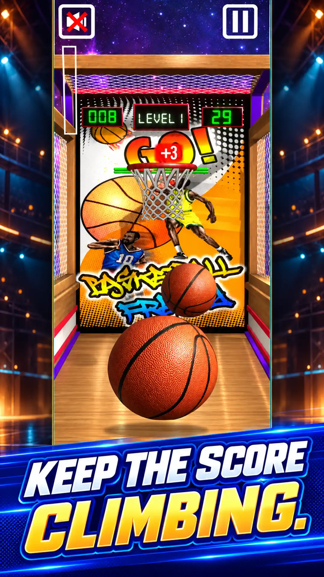 Basketball Frenzy promotional gameplay image 4