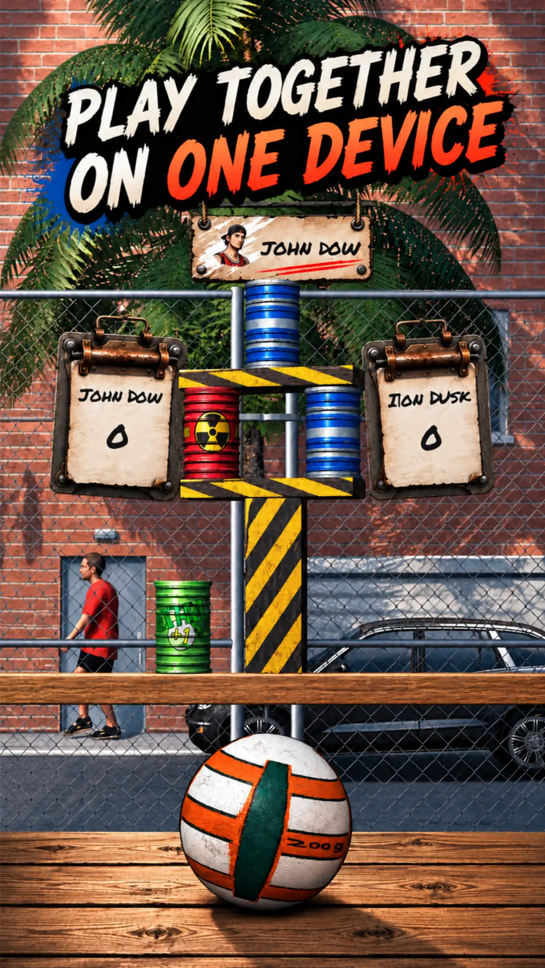 Tin Toss Duel promotional gameplay screenshot 3