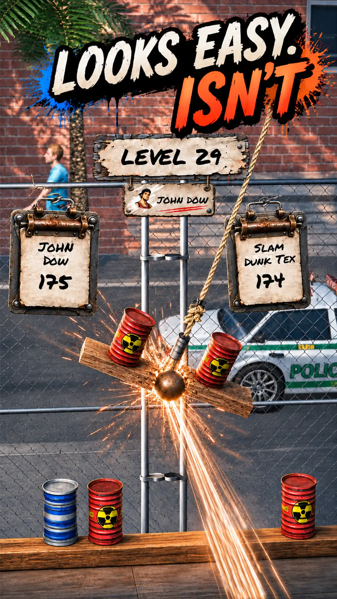 Tin Toss Duel promotional gameplay screenshot 5
