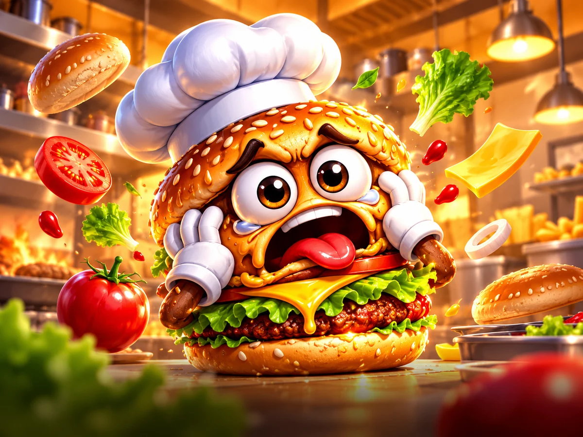 Burger Street promotional artwork