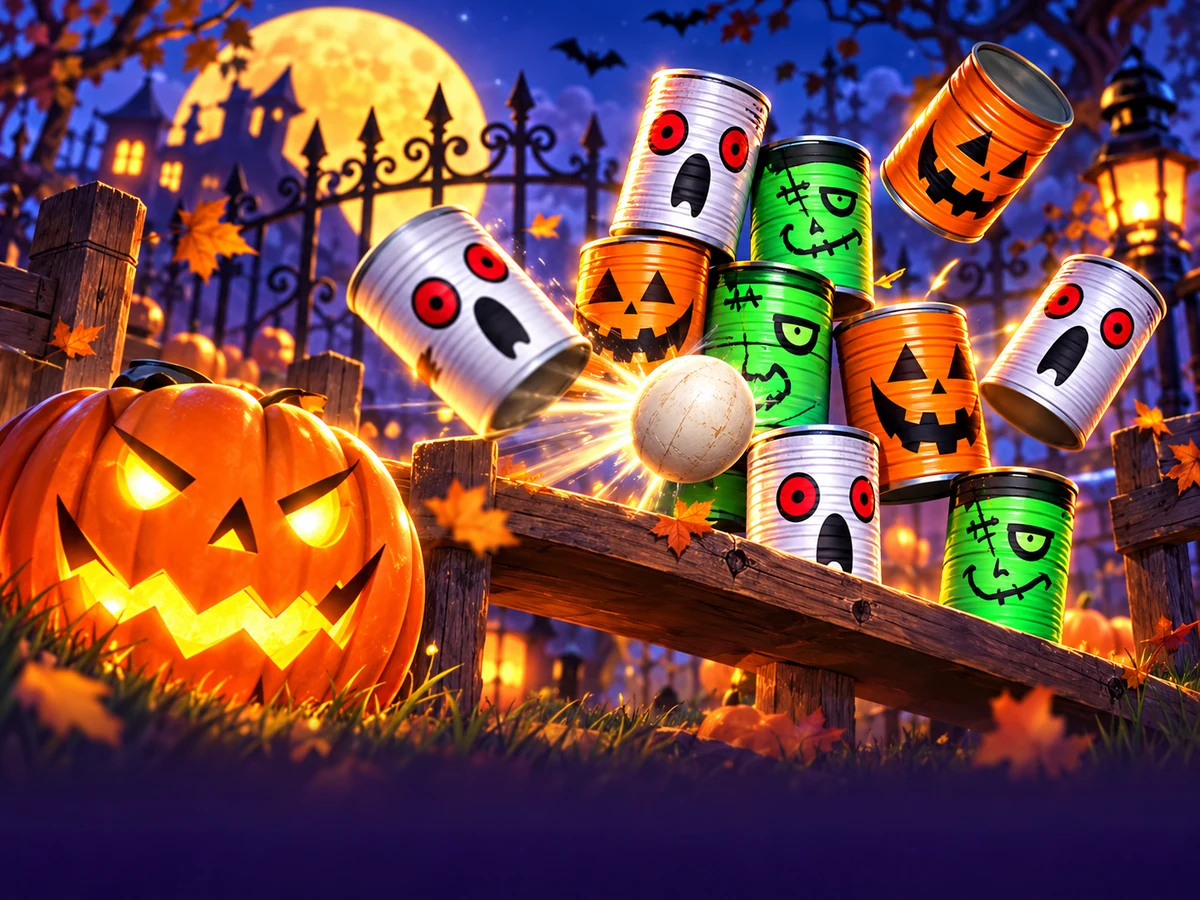 Tin Strike Halloween promotional artwork